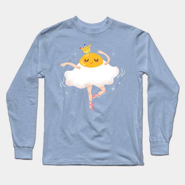 Eggllerina Long Sleeve T-Shirt by magsterarts